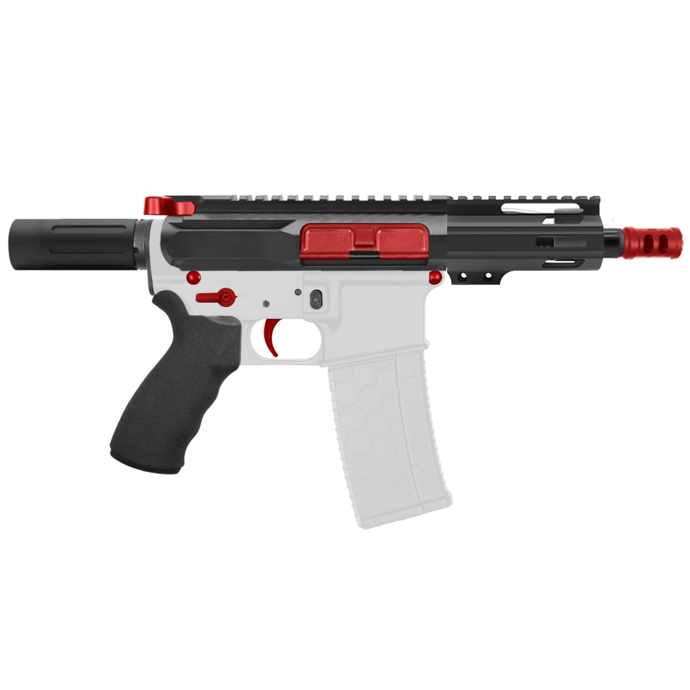 AR-15 .223/5.56 5" Barrel 4" Handguard M Lok| ''PULSE'' Pistol Kit AR-15 .223/5.56 5" Barrel 4" Handguard M Lok| ''PULSE'' Pistol Kit