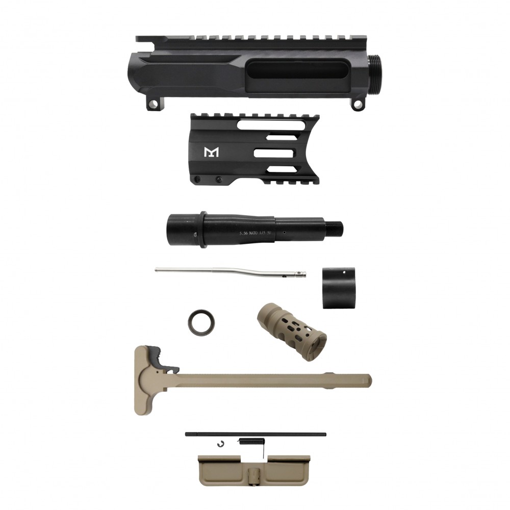 AR-15 .223/5.56 5" Barrel 4" Handguard M Lok| ''PULSE'' Pistol Kit