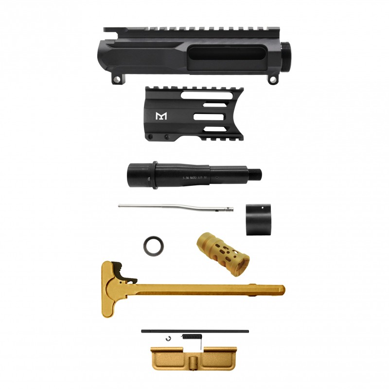 AR-15 .223/5.56 5" Barrel 4" Handguard M Lok| ''PULSE'' Pistol Kit