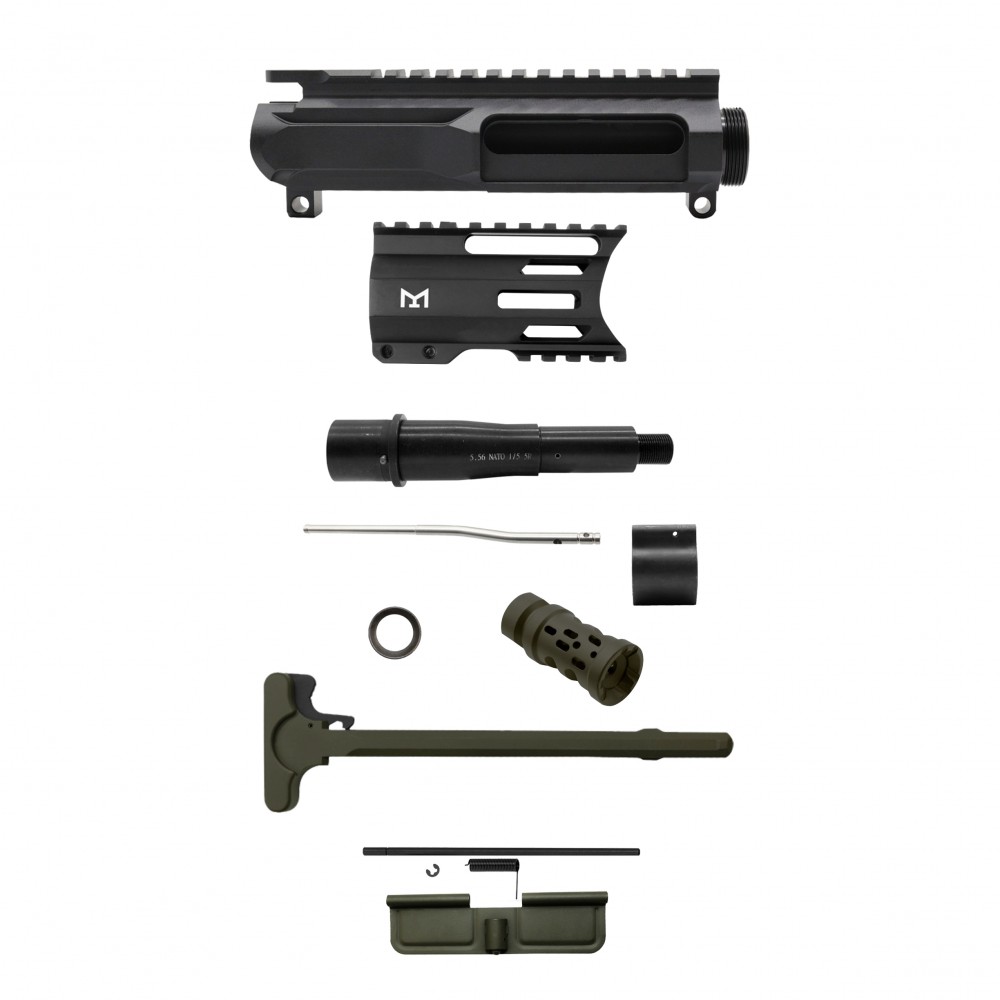 AR-15 .223/5.56 5" Barrel 4" Handguard M Lok| ''PULSE'' Pistol Kit