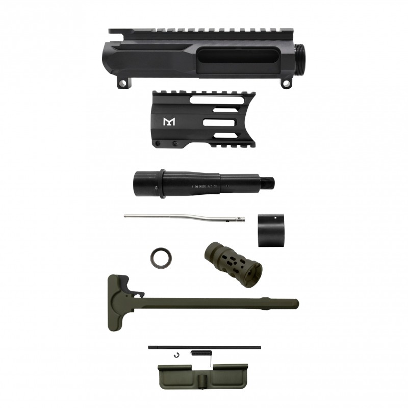 AR-15 .223/5.56 5" Barrel 4" Handguard M Lok| ''PULSE'' Pistol Kit