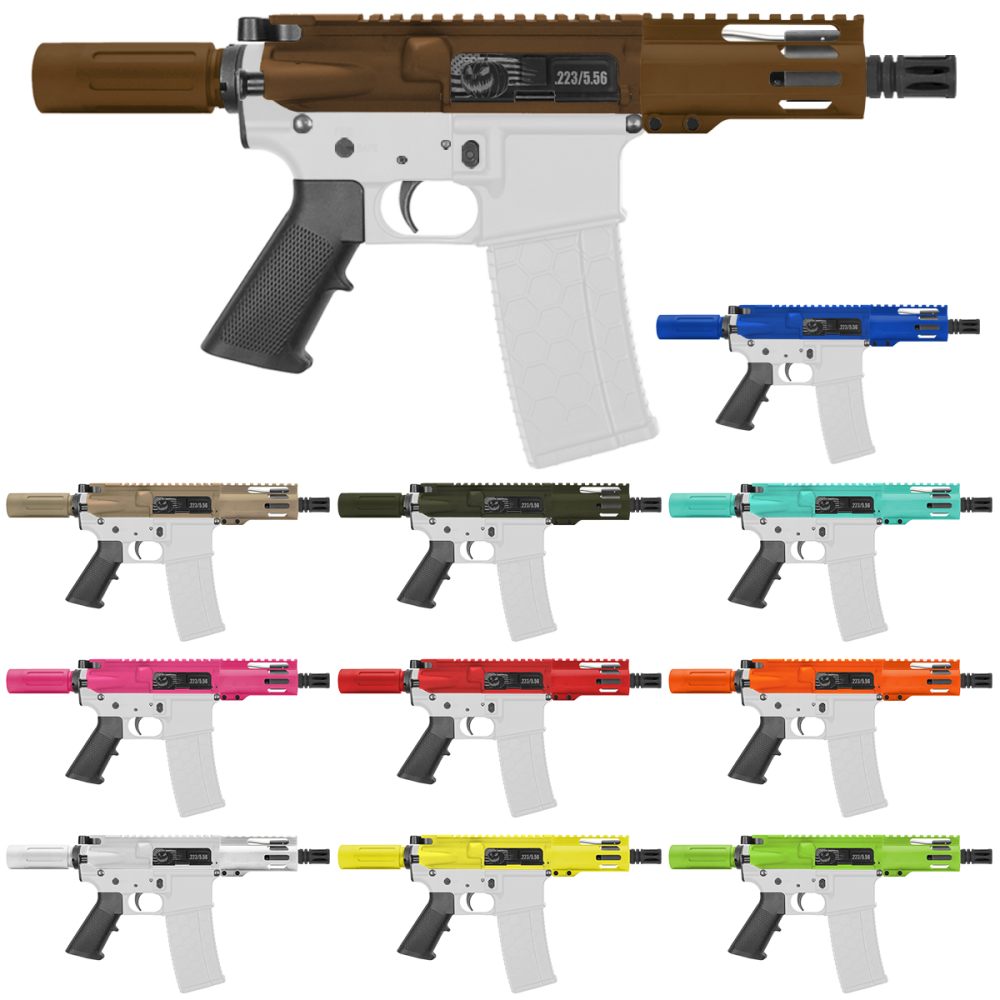 AR-15 .223/5.56 5" Barrel 4" Handguard M Lok| ''PUMPKIN-F MARK II'' Pistol Kit AR-15 .223/5.56 5" Barrel 4" Handguard M Lok| ''PUMPKIN-F MARK II'' Pistol Kit