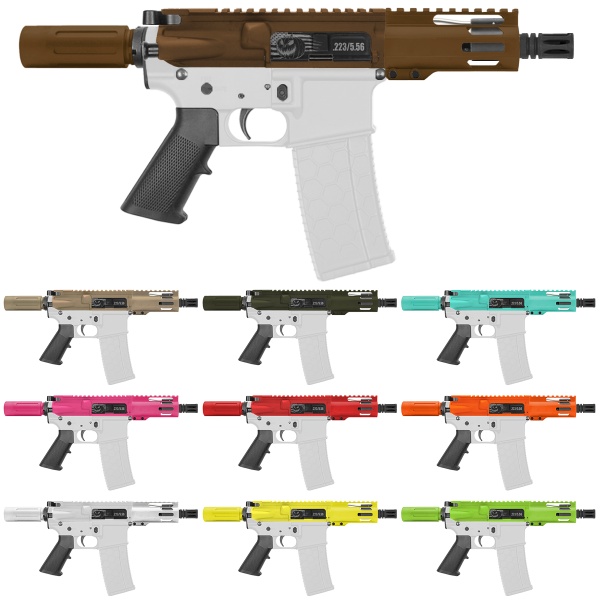 AR-15 .223/5.56 5" Barrel 4" Handguard M Lok| ''PUMPKIN-F MARK II'' Pistol Kit AR-15 .223/5.56 5" Barrel 4" Handguard M Lok| ''PUMPKIN-F MARK II'' Pistol Kit