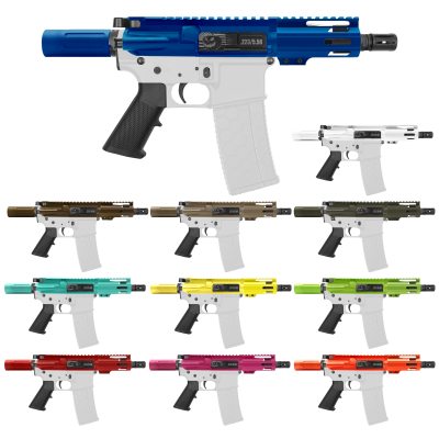 AR-15 .223/5.56 5" Barrel 4" Handguard M Lok| ''PUMPKIN-F MARK II'' Pistol Kit