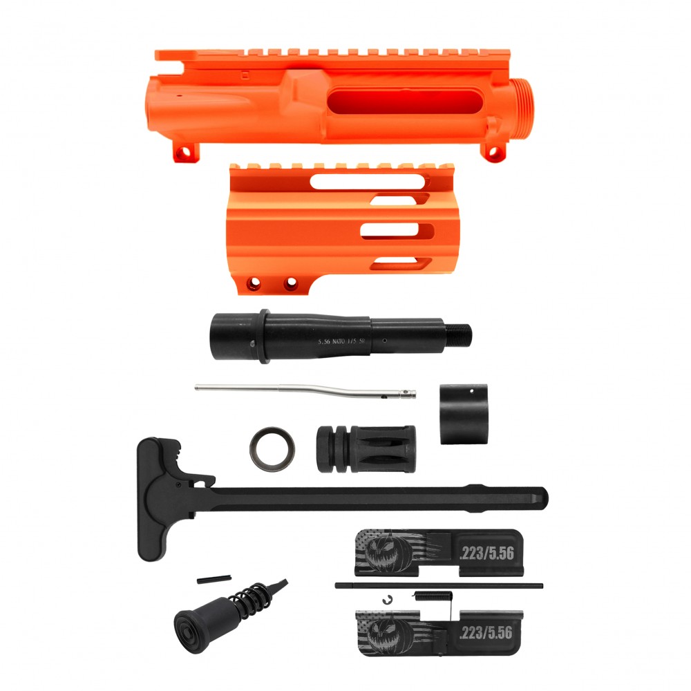 AR-15 .223/5.56 5" Barrel 4" Handguard M Lok| ''PUMPKIN-F MARK II'' Pistol Kit