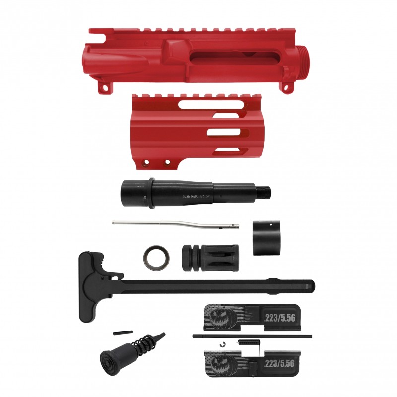 AR-15 .223/5.56 5" Barrel 4" Handguard M Lok| ''PUMPKIN-F MARK II'' Pistol Kit