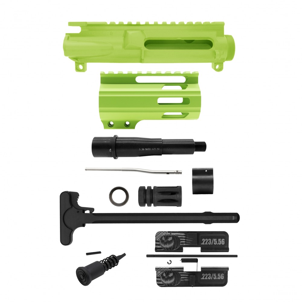 AR-15 .223/5.56 5" Barrel 4" Handguard M Lok| ''PUMPKIN-F MARK II'' Pistol Kit