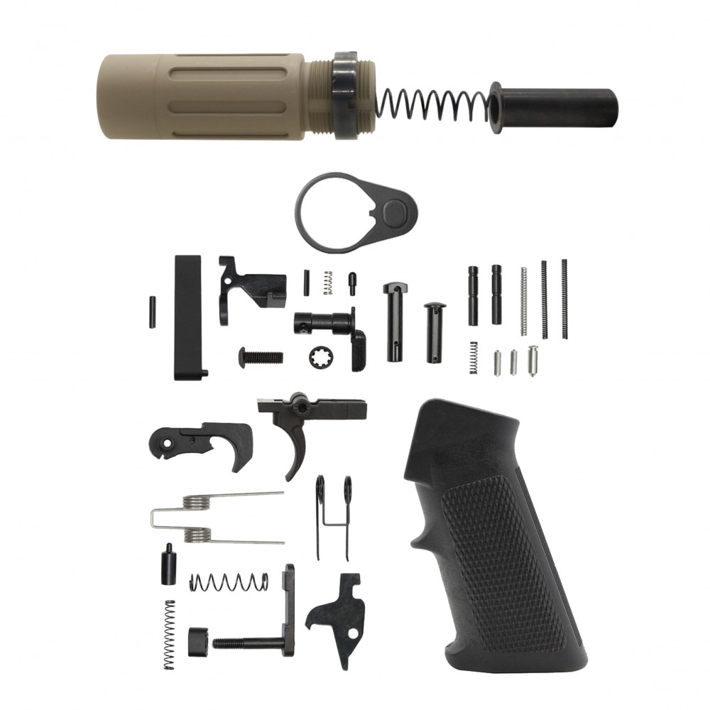 AR-15 .223/5.56 5" Barrel 4" Handguard M Lok| ''PUMPKIN-F MARK II'' Pistol Kit