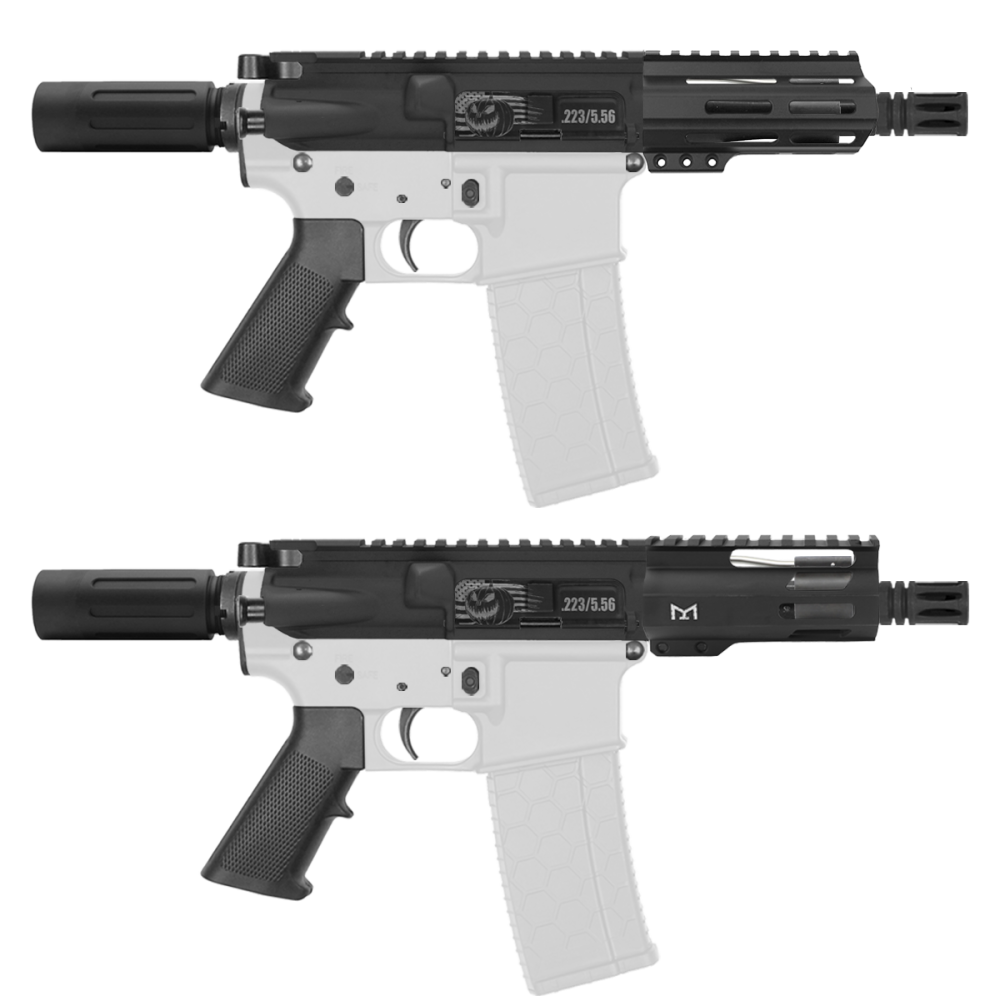 AR-15 .223/5.56 5" Barrel 4" Handguard M Lok| ''PUMPKIN-F'' Pistol Kit AR-15 .223/5.56 5" Barrel 4" Handguard M Lok| ''PUMPKIN-F'' Pistol Kit