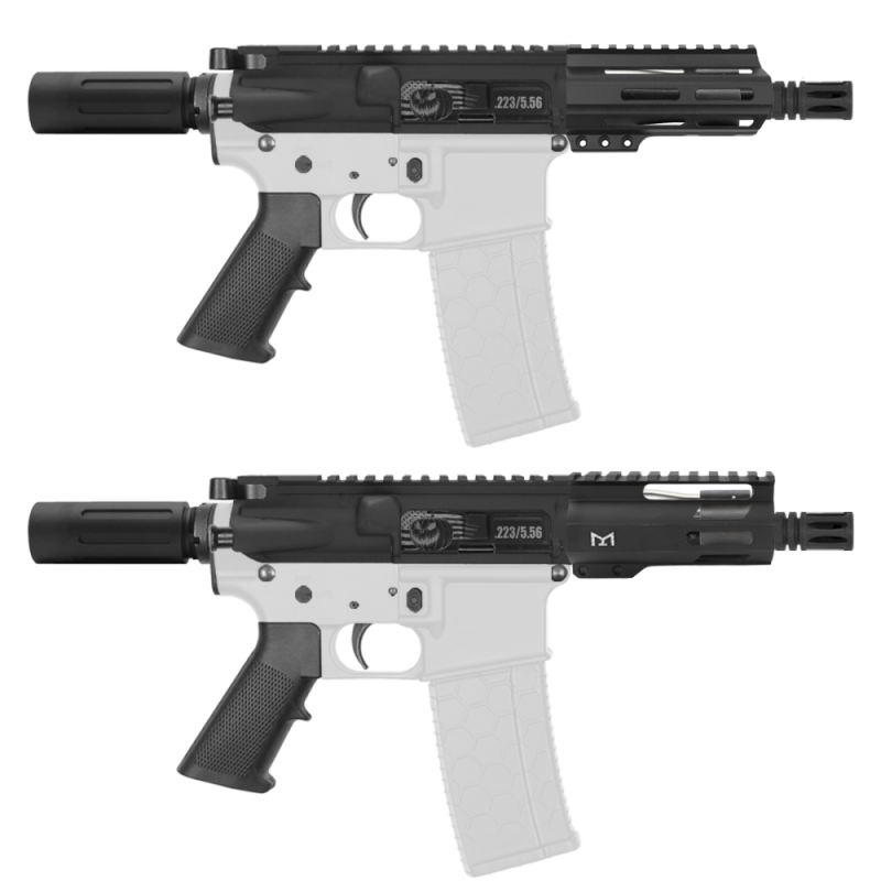 AR-15 .223/5.56 5" Barrel 4" Handguard M Lok| ''PUMPKIN-F'' Pistol Kit AR-15 .223/5.56 5" Barrel 4" Handguard M Lok| ''PUMPKIN-F'' Pistol Kit
