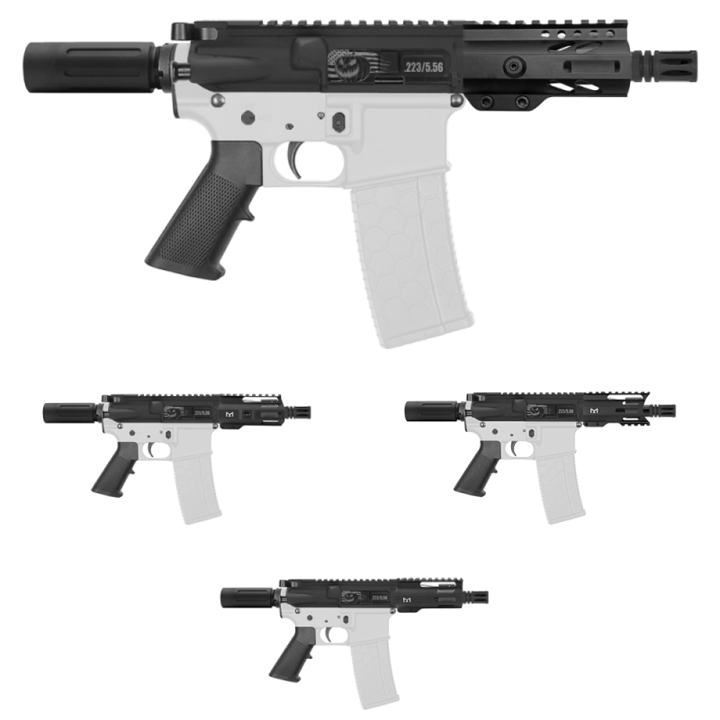 AR-15 .223/5.56 5" Barrel 4" Handguard M Lok| ''PUMPKIN-F'' Pistol Kit AR-15 .223/5.56 5" Barrel 4" Handguard M Lok| ''PUMPKIN-F'' Pistol Kit