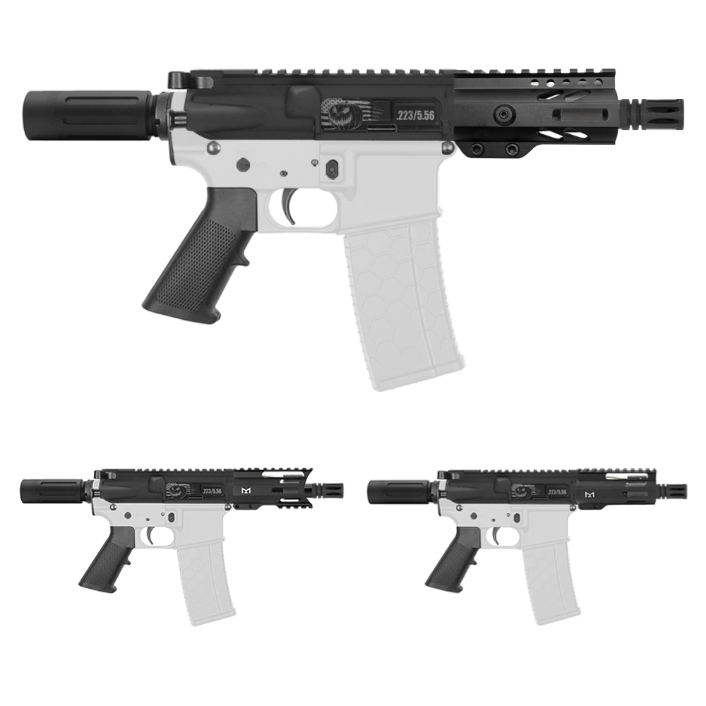AR-15 .223/5.56 5" Barrel 4" Handguard M Lok| ''PUMPKIN-F'' Pistol Kit AR-15 .223/5.56 5" Barrel 4" Handguard M Lok| ''PUMPKIN-F'' Pistol Kit