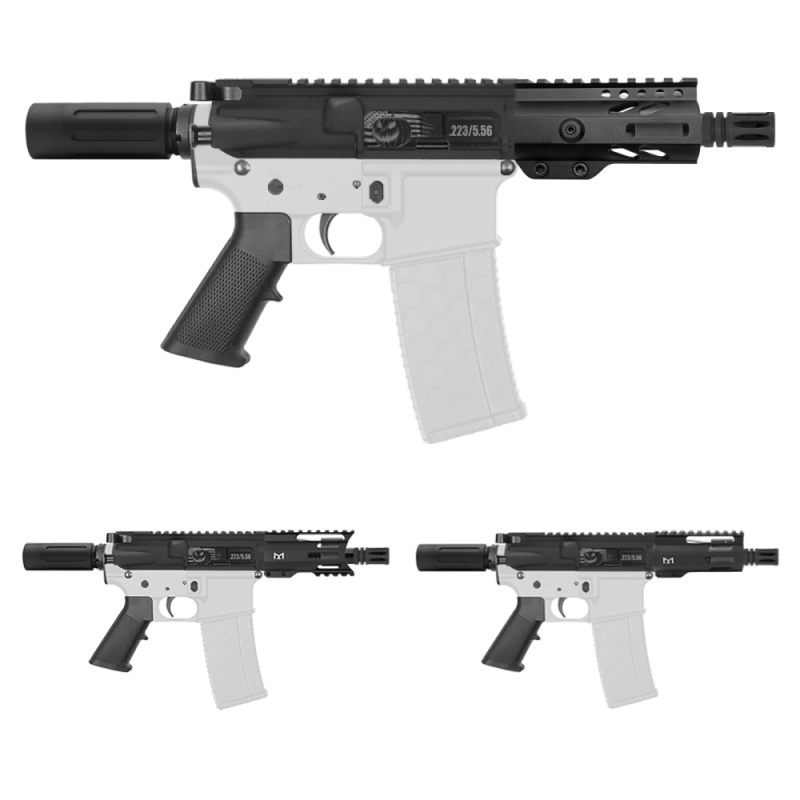 AR-15 .223/5.56 5" Barrel 4" Handguard M Lok| ''PUMPKIN-F'' Pistol Kit AR-15 .223/5.56 5" Barrel 4" Handguard M Lok| ''PUMPKIN-F'' Pistol Kit