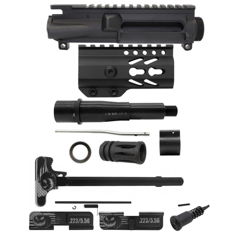 AR-15 .223/5.56 5" Barrel 4" Handguard M Lok| ''PUMPKIN-F'' Pistol Kit