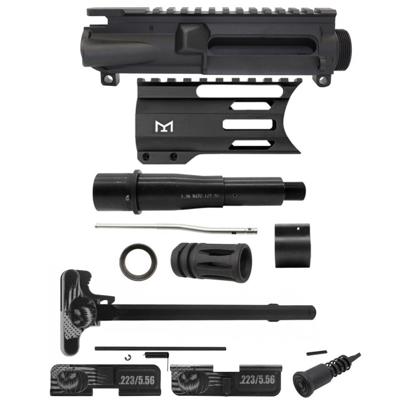 AR-15 .223/5.56 5" Barrel 4" Handguard M Lok| ''PUMPKIN-F'' Pistol Kit