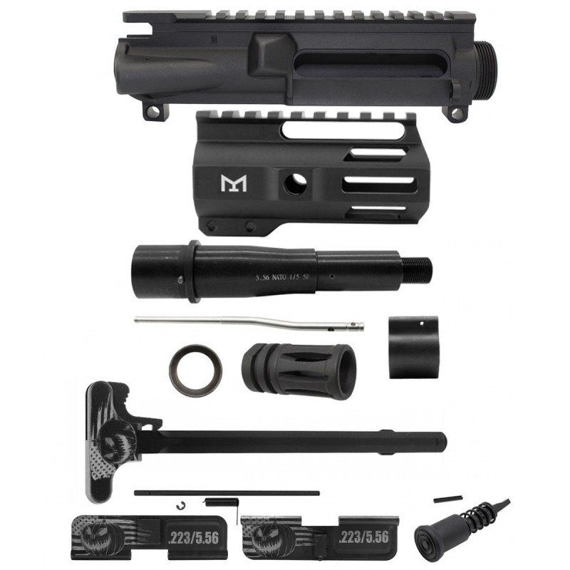 AR-15 .223/5.56 5" Barrel 4" Handguard M Lok| ''PUMPKIN-F'' Pistol Kit