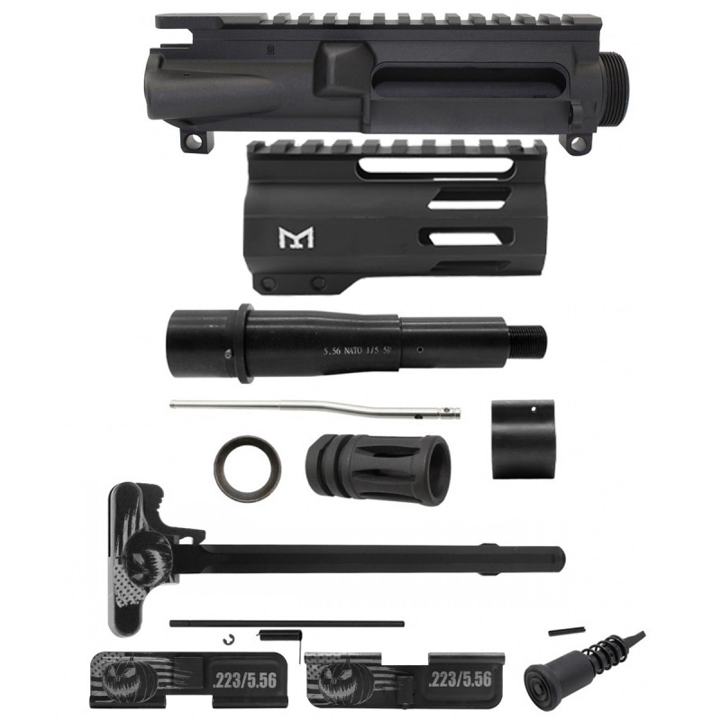 AR-15 .223/5.56 5" Barrel 4" Handguard M Lok| ''PUMPKIN-F'' Pistol Kit