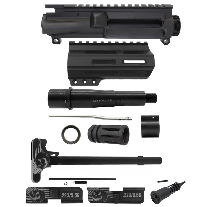 AR-15 .223/5.56 5" Barrel 4" Handguard M Lok| ''PUMPKIN-F'' Pistol Kit