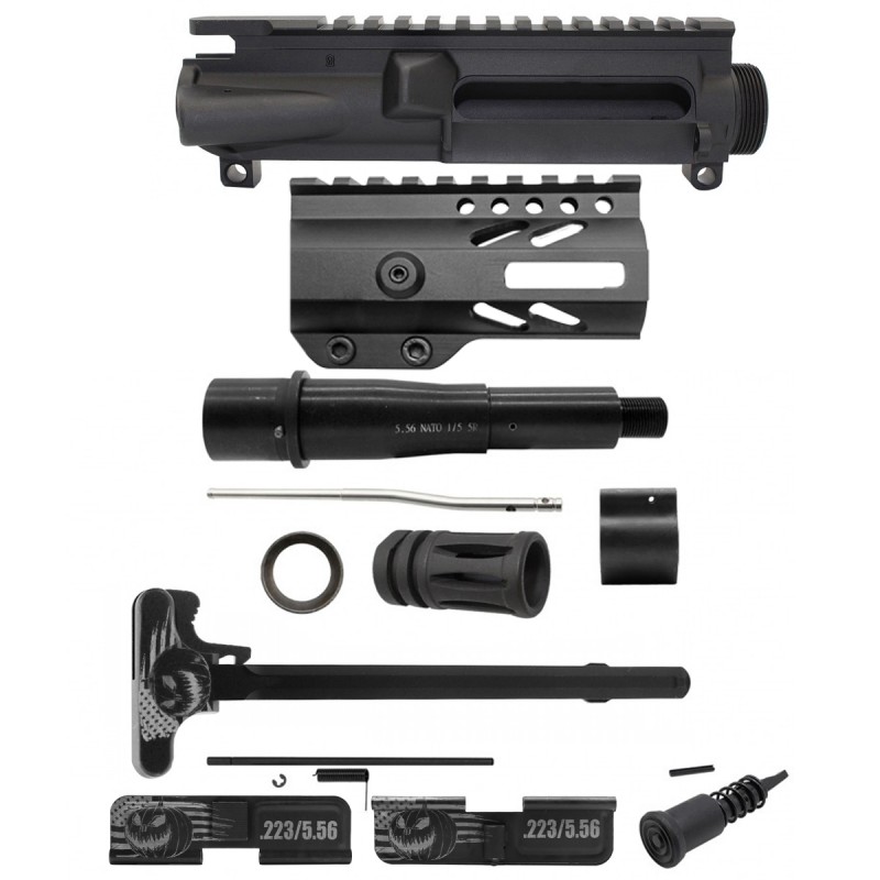 AR-15 .223/5.56 5" Barrel 4" Handguard M Lok| ''PUMPKIN-F'' Pistol Kit