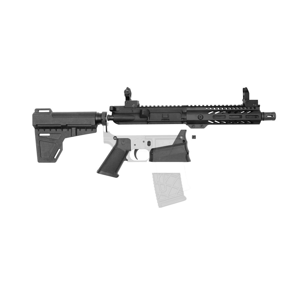 AR-15 .223/5.56 7.5" Barrel W/ 7" Handguard option | ''REBEL'' Pistol Kit