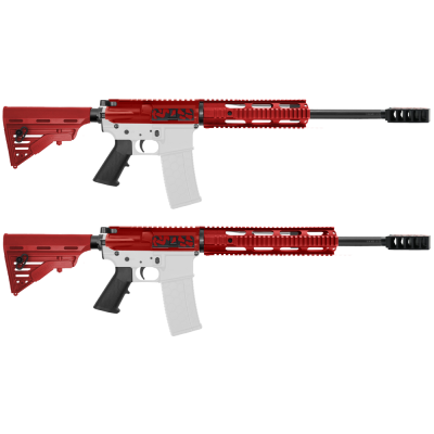 AR-15 .223/5.56 16" BARREL W/ HANDGUARD SIZE OPTION | ''RED CAM-FAR'' CARBINE KIT