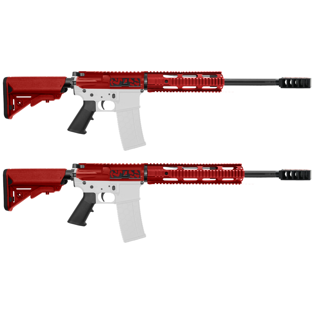 AR-15 .223/5.56 16" BARREL W/ HANDGUARD SIZE OPTION | ''RED CAM-FAR'' CARBINE KIT