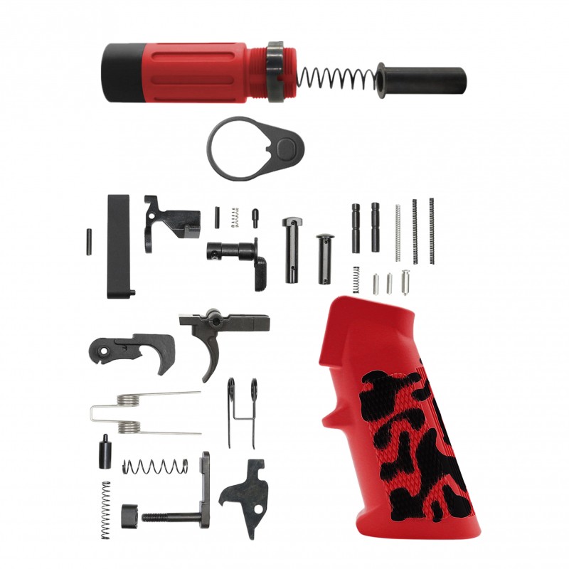 AR-15 .223/5.56 5" BARREL W/ 4'' HANDGUARD | ''RED CAM-FMLUS4 V3'' PISTOL KIT AR-15 .223/5.56 5" BARREL W/ 4'' HANDGUARD | ''RED CAM-FMLUS4 V3'' PISTOL KIT