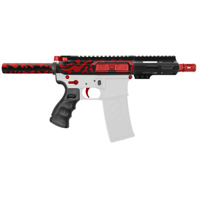 AR-15 .223/5.56 5" BARREL W/ 4'' HANDGUARD | ''RED CAM-FMLUS4D'' PISTOL KIT