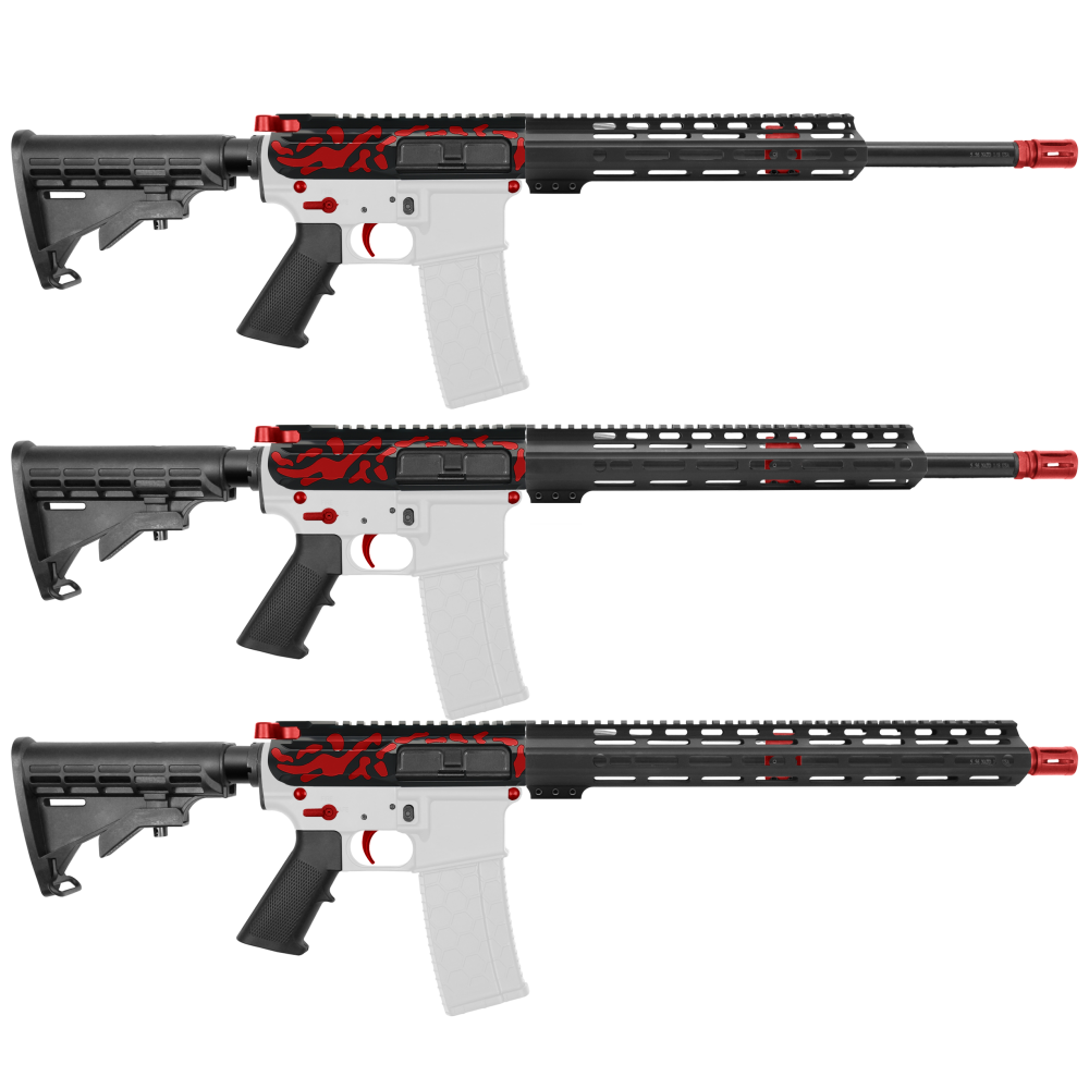 AR-15 .223/5.56 16" BARREL W/ HANDGUARD SIZE OPTION | ''RED CAM-FMLUSD'' CARBINE KIT AR-15 .223/5.56 16" BARREL W/ HANDGUARD SIZE OPTION | ''RED CAM-FMLUSD'' CARBINE KIT