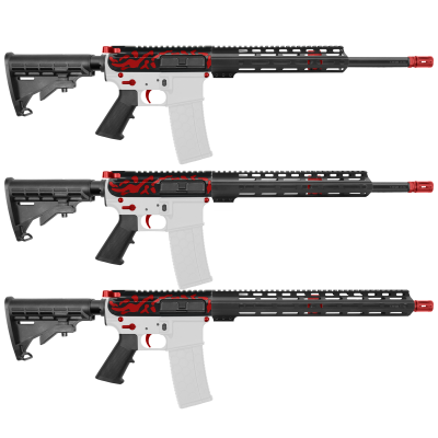 AR-15 .223/5.56 16" BARREL W/ HANDGUARD SIZE OPTION | ''RED CAM-FMLUSD'' CARBINE KIT
