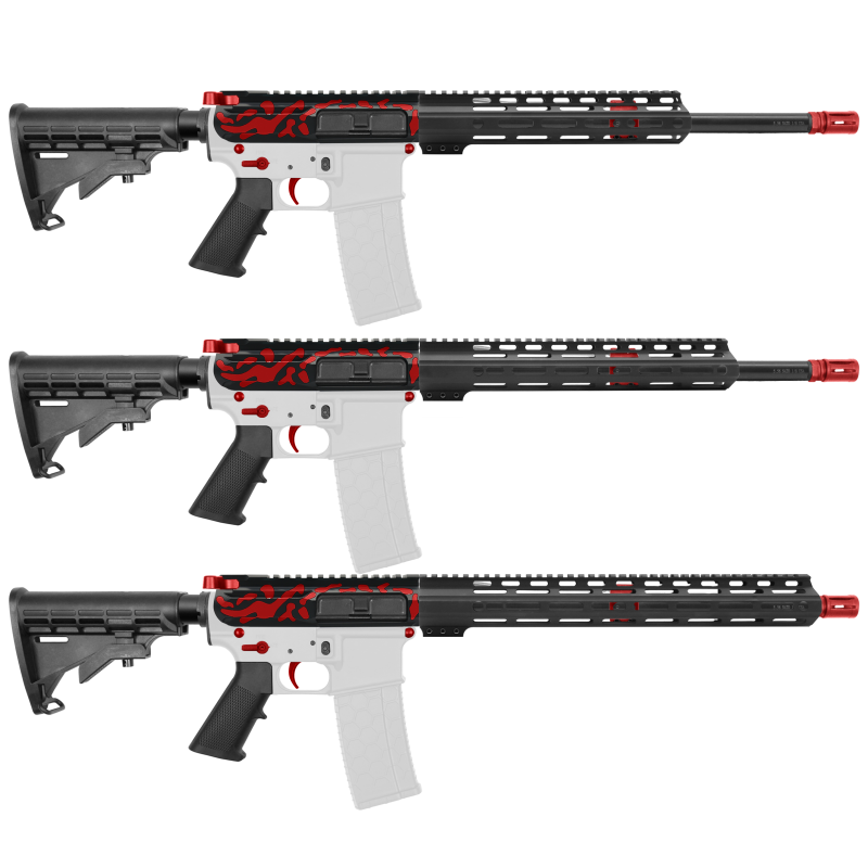 AR-15 .223/5.56 16" BARREL W/ HANDGUARD SIZE OPTION | ''RED CAM-FMLUSD'' CARBINE KIT AR-15 .223/5.56 16" BARREL W/ HANDGUARD SIZE OPTION | ''RED CAM-FMLUSD'' CARBINE KIT