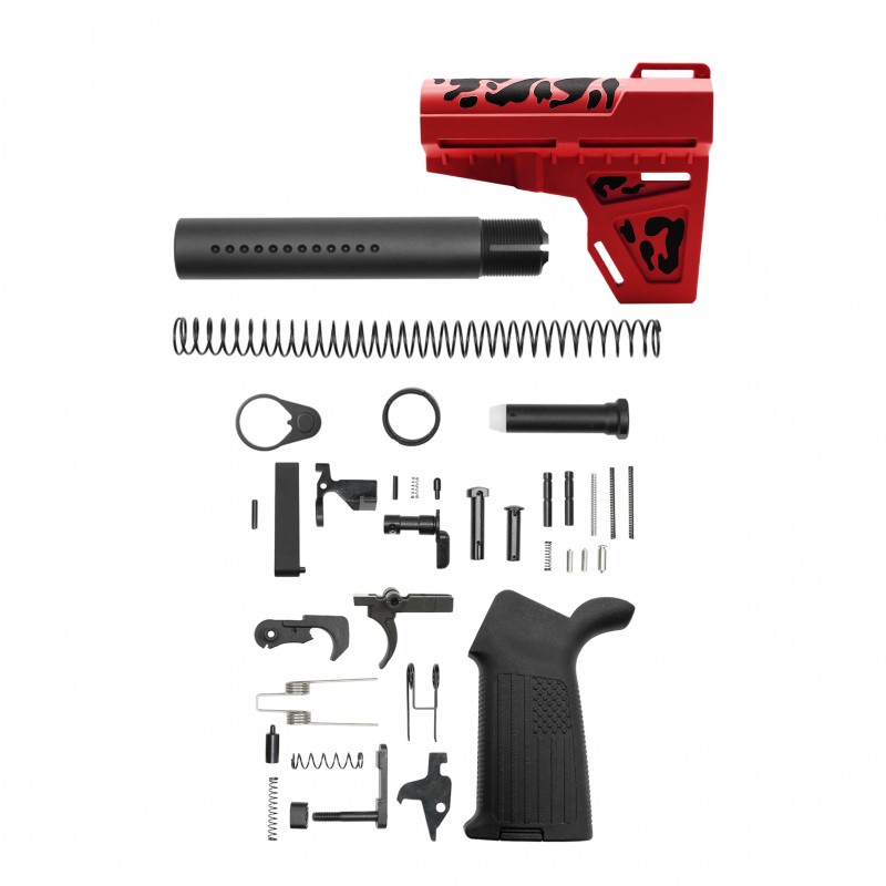 AR-15 .223/5.56 7" BARREL W/ 7'' HANDGUARD | ''RED CAM-FMLUSD-7 V2'' PISTOL KIT AR-15 .223/5.56 7" BARREL W/ 7'' HANDGUARD | ''RED CAM-FMLUSD-7 V2'' PISTOL KIT