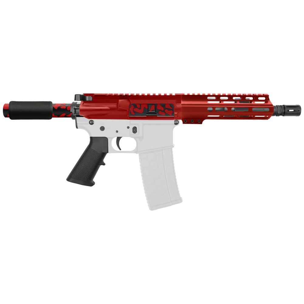 AR-15 .223/5.56 7" BARREL W/ 7'' HANDGUARD ''RED CAM-FMLUSD-7'' PISTOL KIT