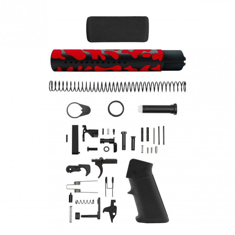 AR-15 .223/5.56 7" BARREL W/ 7'' HANDGUARD ''RED CAM-FMLUSD-7'' PISTOL KIT