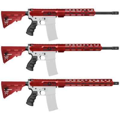 AR-15 .223/5.56 16" BARREL W/ HANDGUARD SIZE OPTION | ''RED CAM-FMLUSD-V2'' CARBINE KIT