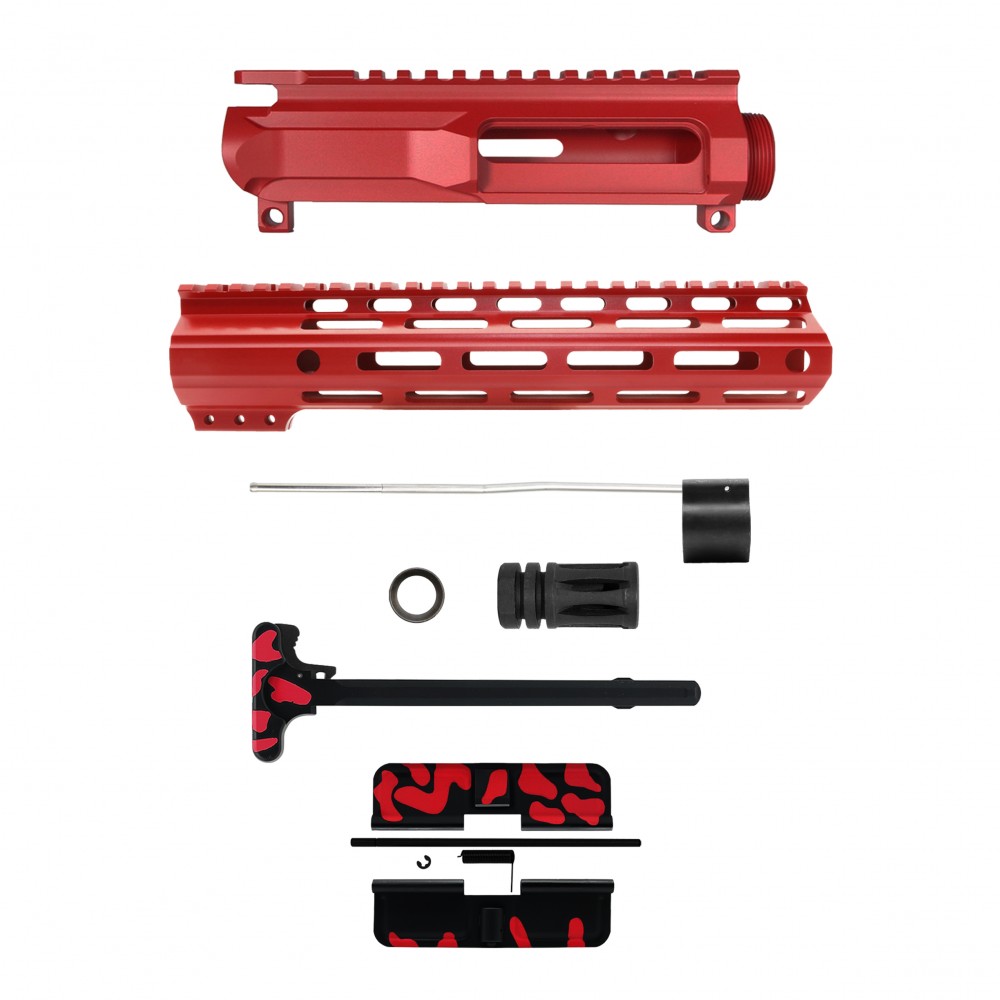 AR-15 .223/5.56 16" BARREL W/ HANDGUARD SIZE OPTION | ''RED CAM-FMLUSD-V2'' CARBINE KIT