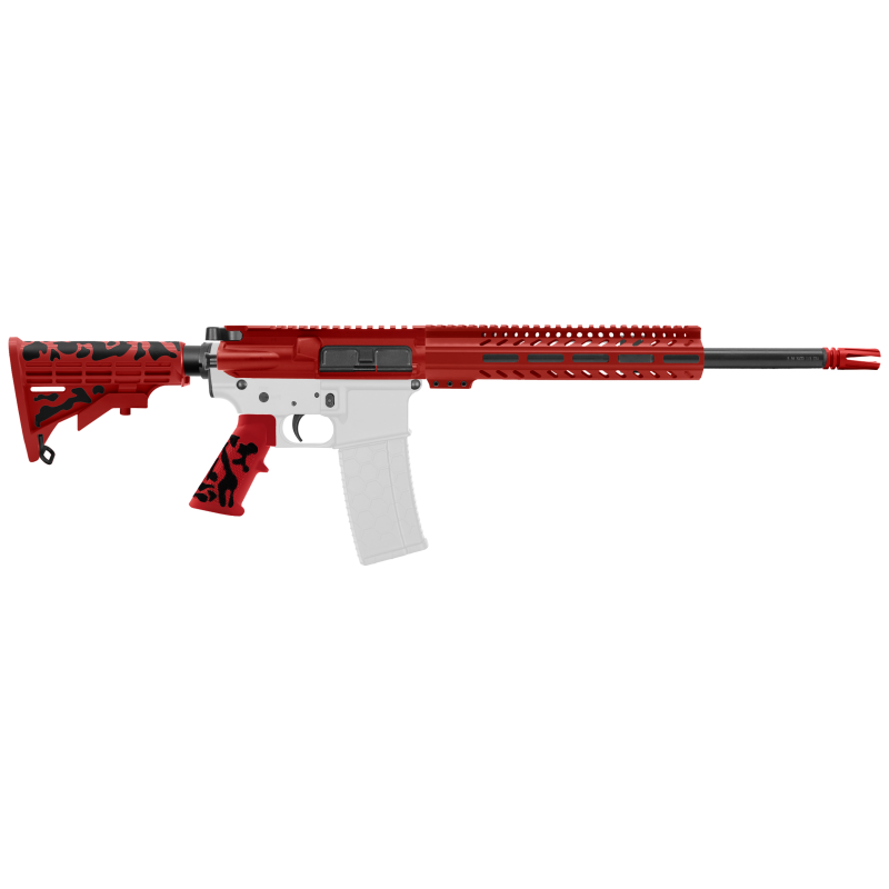 AR-15 .223/5.56 16" BARREL W/ HANDGUARD SIZE OPTION | ''RED CAM-FSSM'' CARBINE KIT