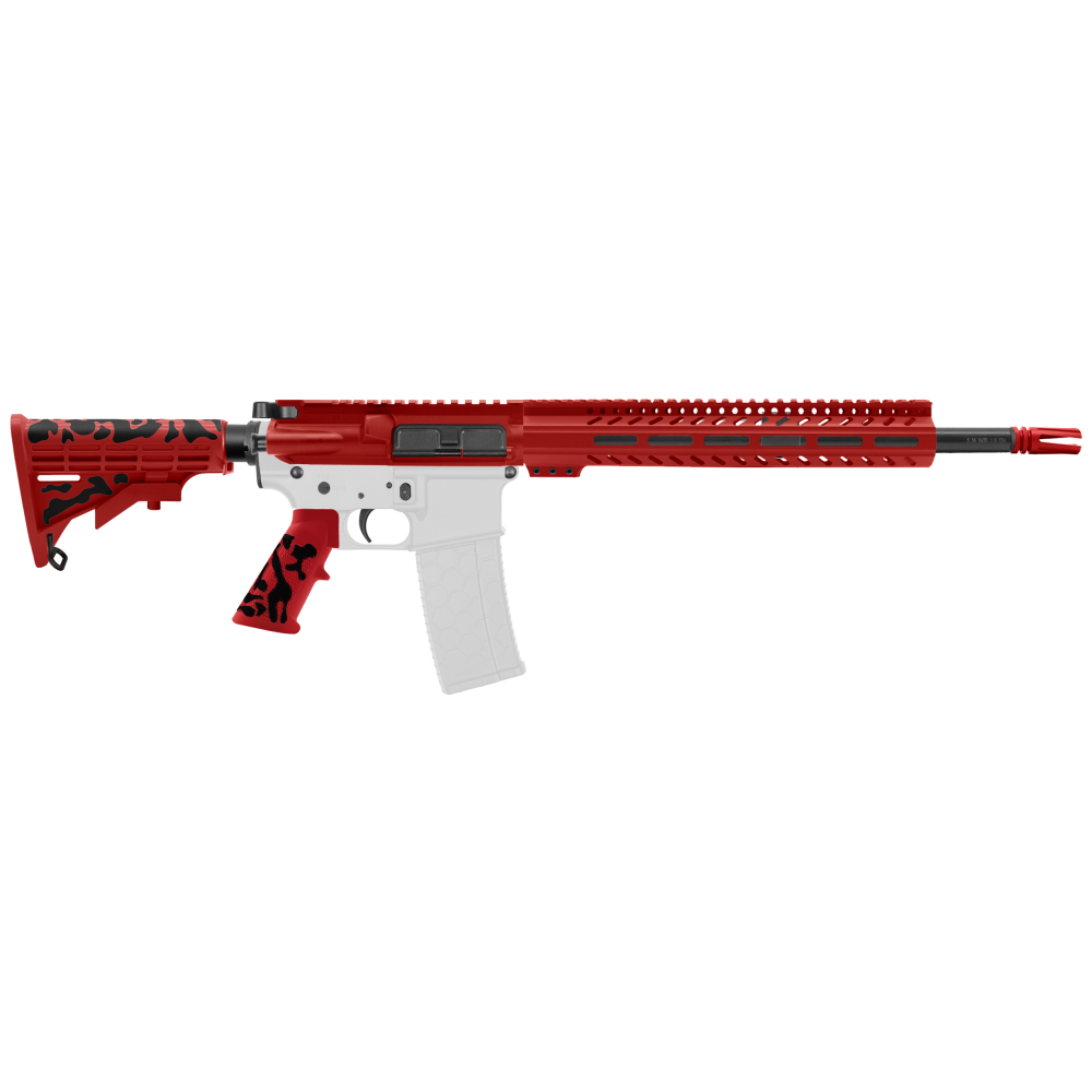 AR-15 .223/5.56 16" BARREL W/ HANDGUARD SIZE OPTION | ''RED CAM-FSSM'' CARBINE KIT