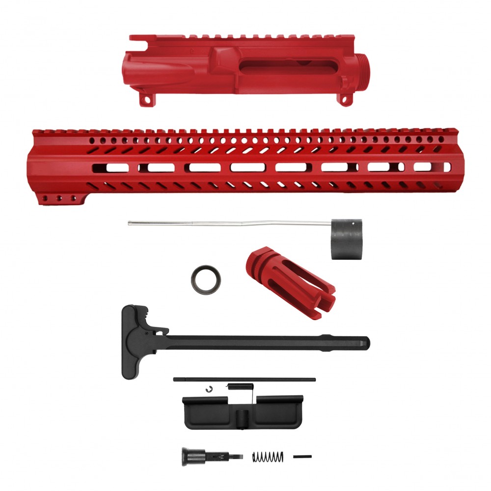 AR-15 .223/5.56 16" BARREL W/ HANDGUARD SIZE OPTION | ''RED CAM-FSSM'' CARBINE KIT