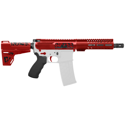 AR-15 .223/5.56 7" BARREL W/ 7'' HANDGUARD | ''RED CAM-FSSM7'' PISTOL KIT