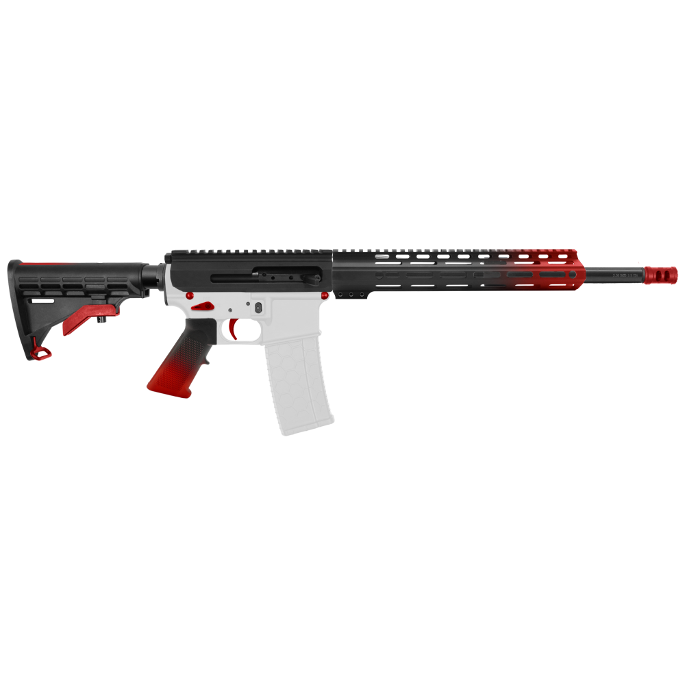 AR-15 .223/5.56 16'' BARREL W/ HANDGUARD SIZE OPTION | ''RED GRA SIDE CHARGING EDITION'' CARBINE KIT