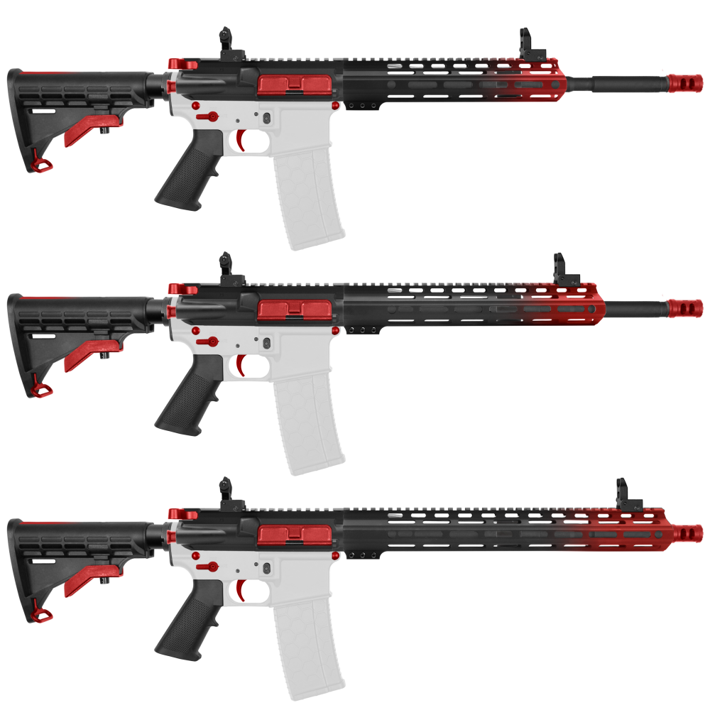 AR-15 .223/5.56 16" BARREL W/ HANDGUARD SIZE OPTION | ''RED GRA'' CARBINE KIT