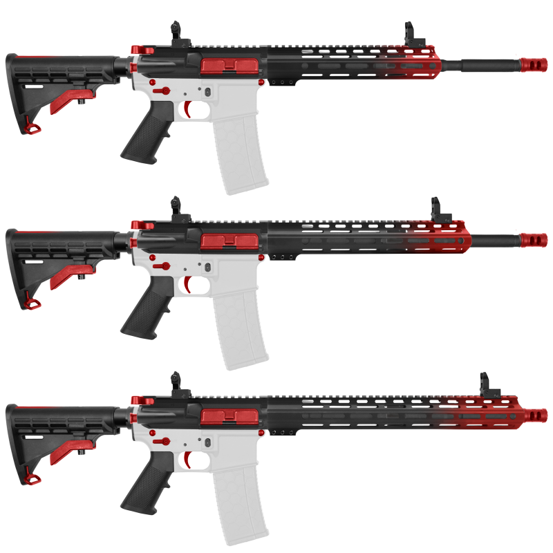 AR-15 .223/5.56 16" BARREL W/ HANDGUARD SIZE OPTION | ''RED GRA'' CARBINE KIT