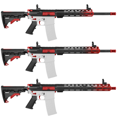 AR-15 .223/5.56 16" BARREL W/ HANDGUARD SIZE OPTION | ''RED GRA'' CARBINE KIT
