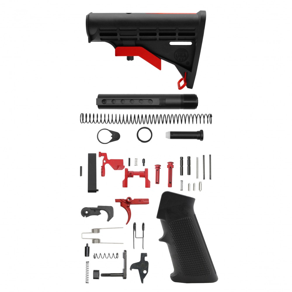 AR-15 .223/5.56 16" BARREL W/ HANDGUARD SIZE OPTION | ''RED GRA'' CARBINE KIT