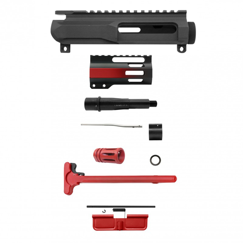 AR-15 .223/5.56 5" BARREL W/ 4'' HANDGUARD | ''RED GRA-4 MARK II '' PISTOL KIT