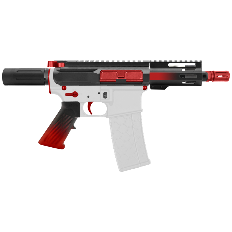 AR-15 .223/5.56 5" BARREL W/ 4'' HANDGUARD | ''RED GRA-4 MARK II '' PISTOL KIT