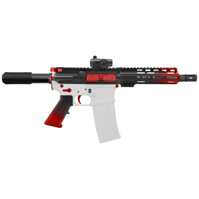 AR-15 .223/5.56 7" BARREL W/ 7'' HANDGUARD | ''RED GRA-7 MARK II '' PISTOL KIT