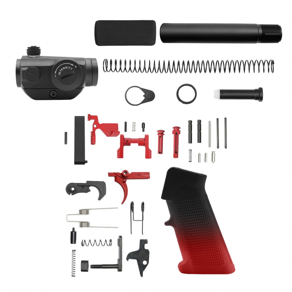 AR-15 .223/5.56 7" BARREL W/ 7'' HANDGUARD | ''RED GRA-7 MARK II '' PISTOL KIT