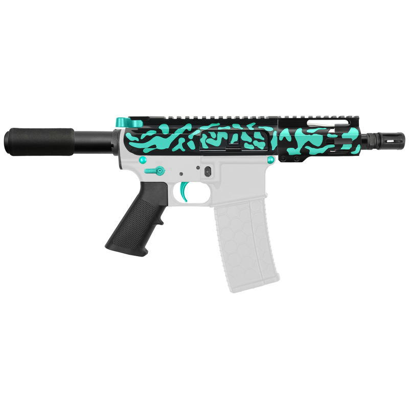 AR-15 .223/5.56 5" BARREL W/ 4'' HANDGUARD | ''RGB CAM-FML4'' PISTOL KIT
